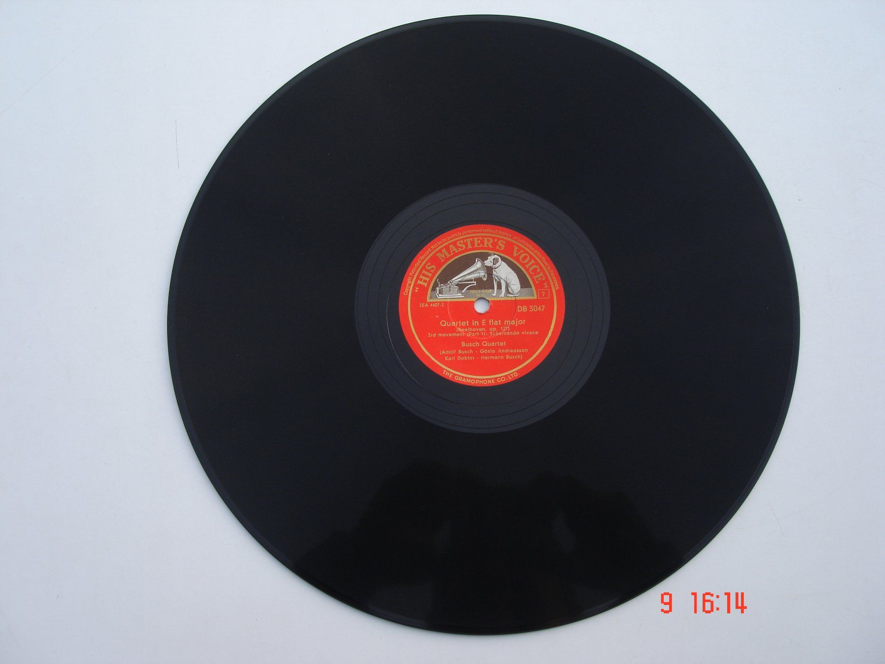 Dischi in vinile: Schellackplattenalbum Beethoven Streichquartett Es-Dur – Usato da Aeschi SO venduto da abi1951 8