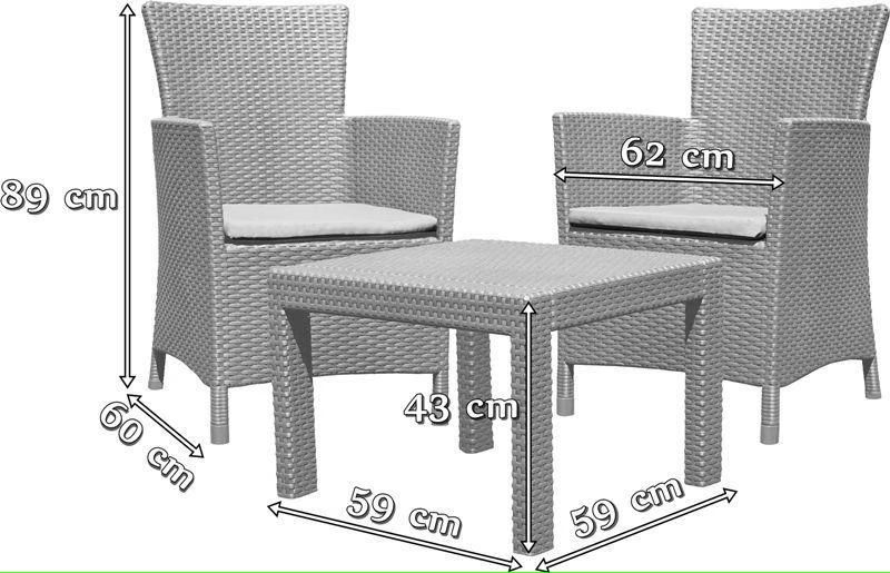 Sessel: Balcony Set Allibert Rosario – Gebraucht aus Glattbrugg von wki_jq8f 5