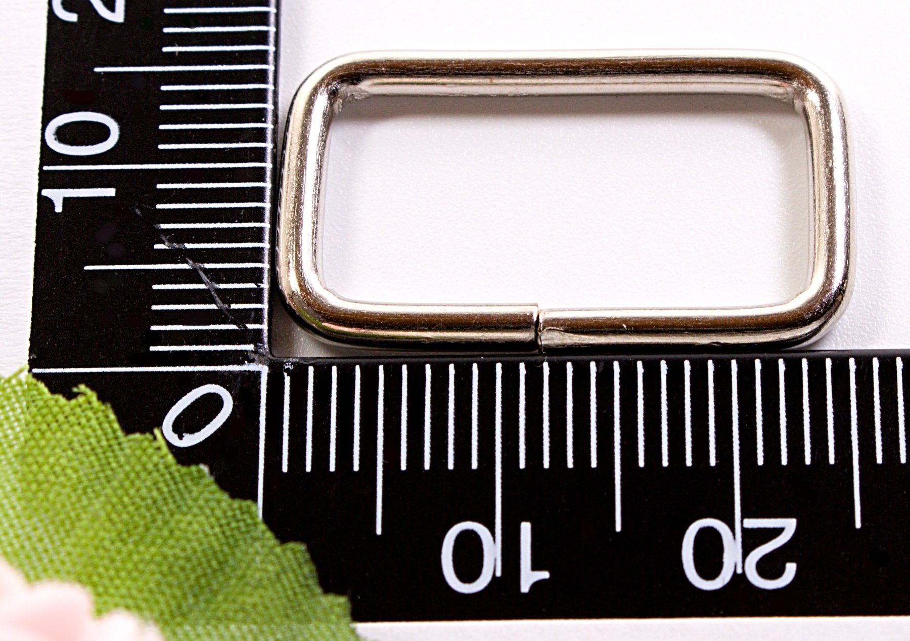 Stoffe: Vierkantring - Taschenring - 21 mm – Neu und originalverpackt aus Zollikofen von Blackie 1