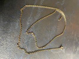 Goldkette 585er Gold und 4 Gramm mit Inschrift