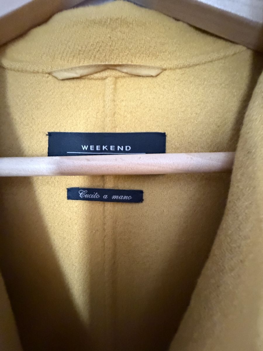 Max Mara Cappotti: Weekend Max Mara Coat Mustard Yellow Size 36 – Usato da Zürich venduto da IlonaM 5