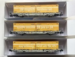 3 wagons marchandises La Poste Creanorm