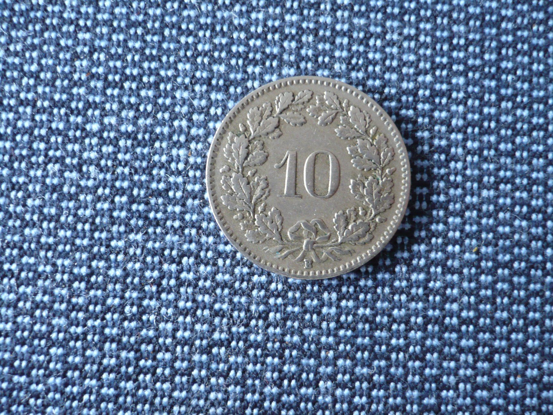 Tutti le monete: 10 Rappen 1922 – Usato da Winterthur venduto da kormorans 1