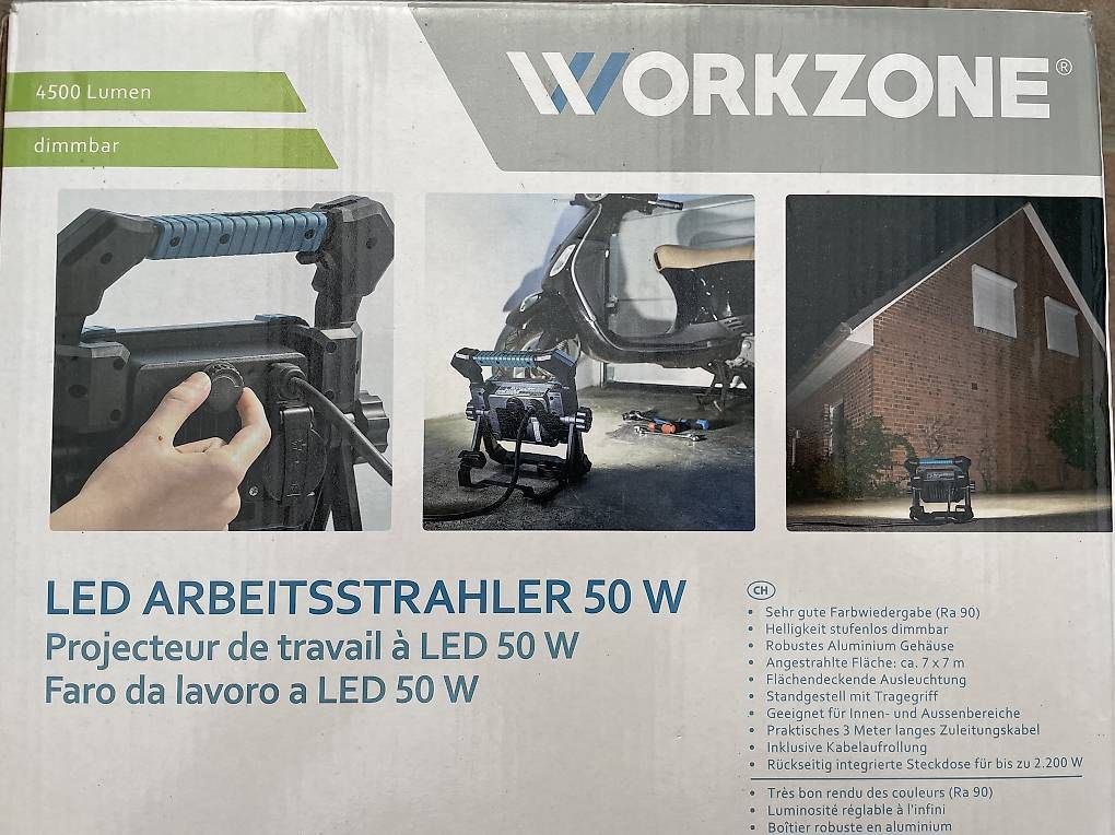 Lampen: Baulampe / Baustrahler 50W – Gebraucht aus Gelterfingen von Lalaith81 2