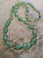 Top luxuriöse MURANO Glas Halskette 50er Jahre Collier