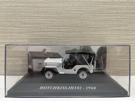 Hotchkiss Jeep JH 102, 1960 - Seltenes Modellauto im Topzust