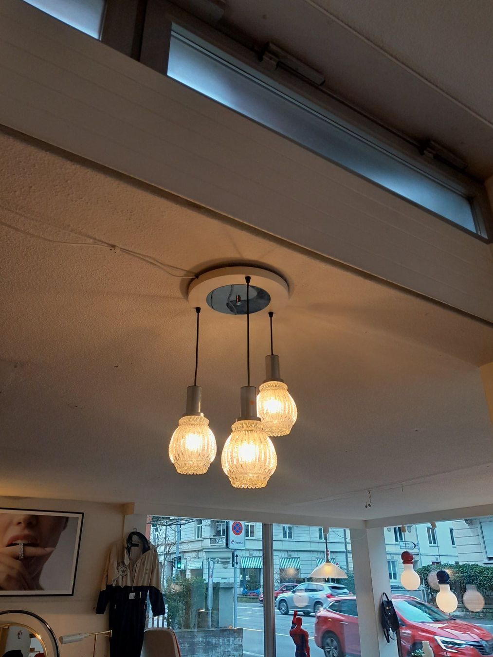 Kronleuchter & Deckenlampen: Vintage Hängelampe / Deckenlampe / Kaskadenlampe – Gebraucht aus Männedorf von Bel-view 2