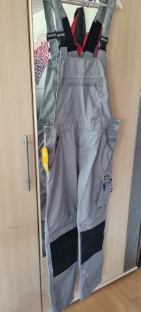 Arbeitslatzhose TOP CRAFT Grau Grösse 54 mit Etikett