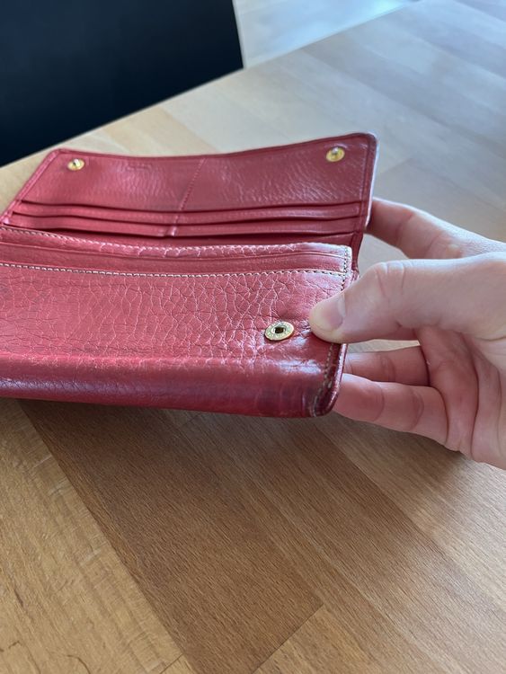 Prada Portafogli: Prada Portemonnaie rot – Usato da Winterthur venduto da ale_2z22 6