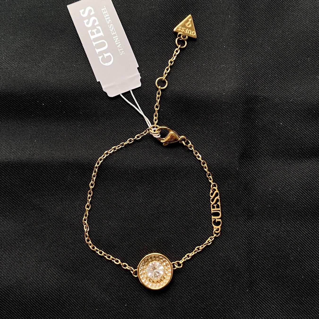Guess Bracciali & Braccialetti: GUESS 18KGP Solitär Armkette – Nuovo e nell'imballaggio originale da Givisiez venduto da dor_xb9k