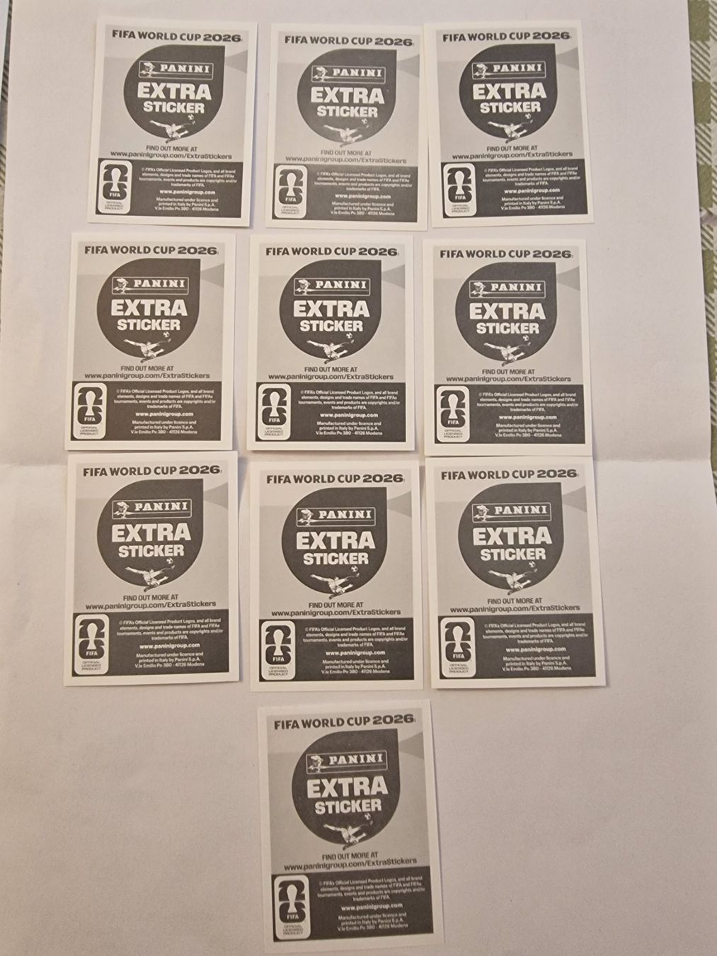 Panini Cartes à collectionner: Panini extra Stickers WM 2026 – Neuf (Voir description) à Adliswil par vendor123 1