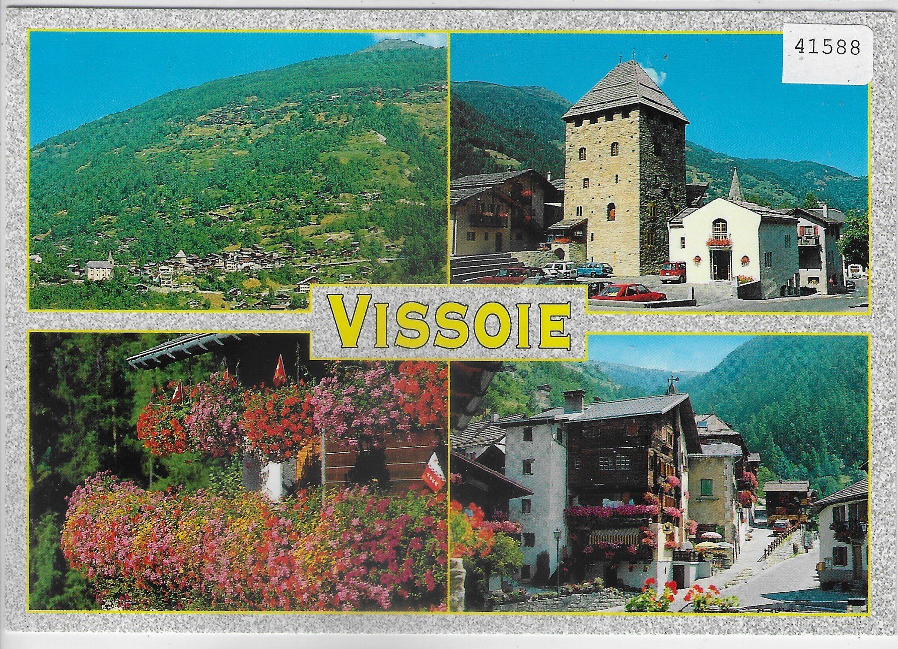 Cartes postales: Vissoie - Multiview – D'occasion à Ettingen par Kartenplanet