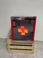 Hopp Schwiiz Kühlschrank mit Glastüre und LED 
