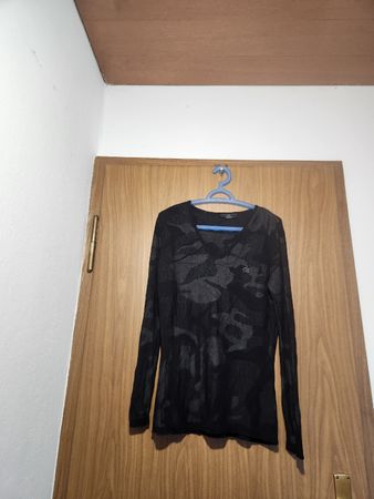 Pull Calvin Klein noir motif camouflage taille L 