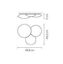 Lampadari & plafoniere: Deckenleuchte Puck 3 von Vibia – Nuovo e nell'imballaggio originale da Umiken venduto da licht5040 1