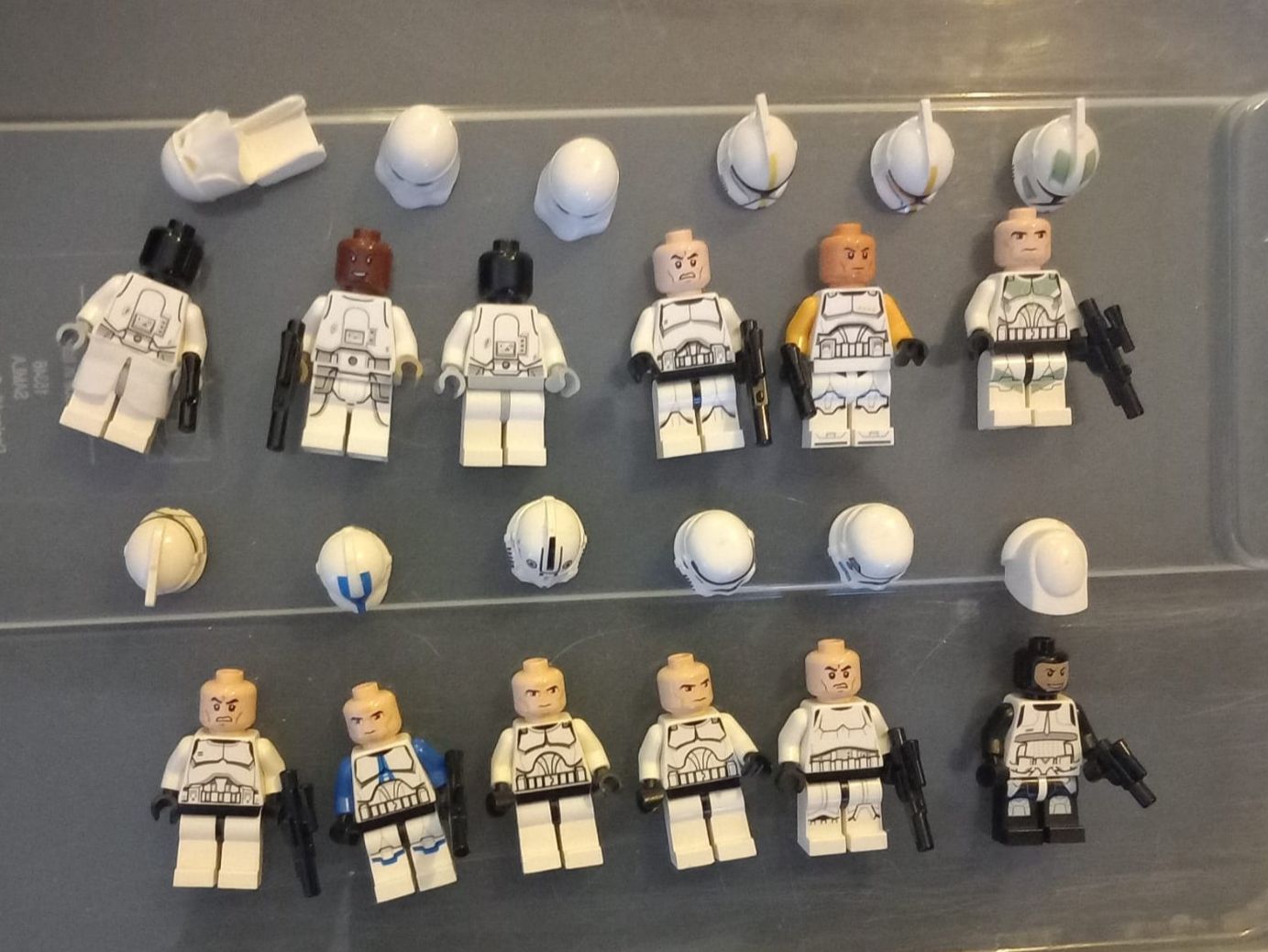 Lego Statuette: 12 Minifiguren Lego Star Wars Clone Trooper, Stormtrooper .. – Usato da Maschwanden venduto da summernight7 3
