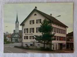 AK HAUSEN am ALBIS ZH, Gasthof Hirschen, Kirche