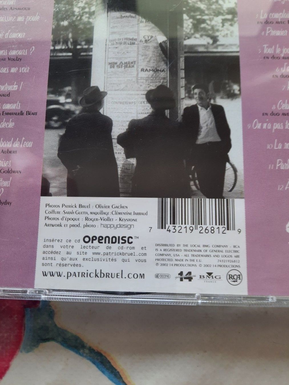 CD: CD Patrick Bruel - Entre - deux – Usato da Pully venduto da bro_n52j 3