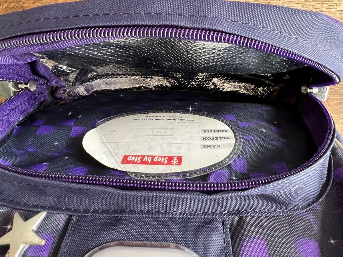Borse & Zaini: Step by Step school backpack purple unicorn design – Usato da Zug venduto da poi_dgf5 6
