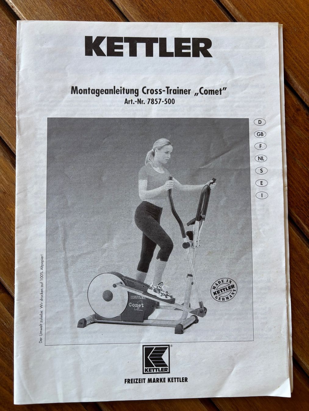 Kettler Hometrainer: Crosstrainer – Gebraucht aus Schaffhausen von L_Capone