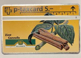 p-taxcard 5.- McCormick S.A. - Zimt - Cannelle