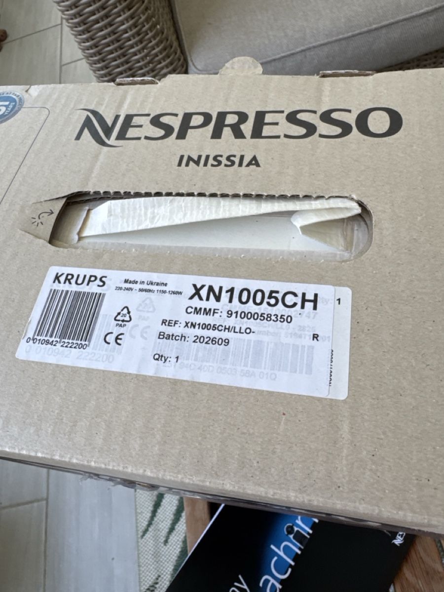 Krups Macchine per caffè & Macchine per espresso: Nespresso inissia-KRUPS – Nuovo (secondo la descrizione) da Glattbrugg venduto da prod01 5