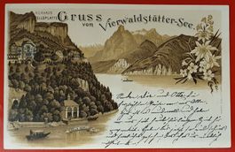 Gruss vom Vierwaldstättersee 1898