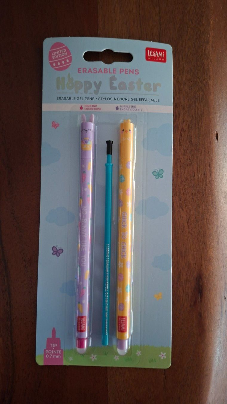 Legami Penna & Evidenziatori: Happy Easter Legami Set – Nuovo e nell'imballaggio originale da Winterthur venduto da Neko4