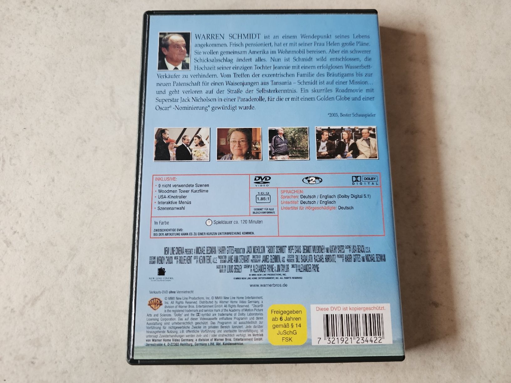 Tutti i DVDs: About Schmidt   (Jack Nicholson) – Usato da Schneisingen venduto da backstore24 1