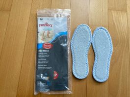 Sommerschuhe-Einlagen (Barfuss-Sohlen)