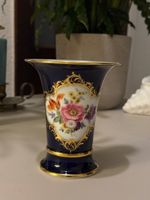 Vintage Meissen Cobalt Blue Porcelain Vase