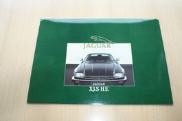 Jaguar XJ-S V12 HE Broschüre englisch 1984