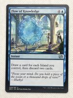 Magic The Gathering Karte - Flow of Knowledge - Selten!