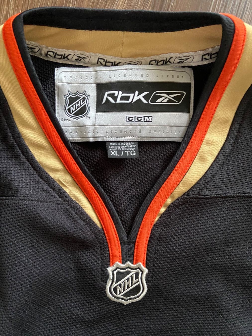 Reebok Canottiere & Pantaloni: Anaheim Ducks Trikot Gr. XL – Usato da Muttenz venduto da bargain_hunter 3