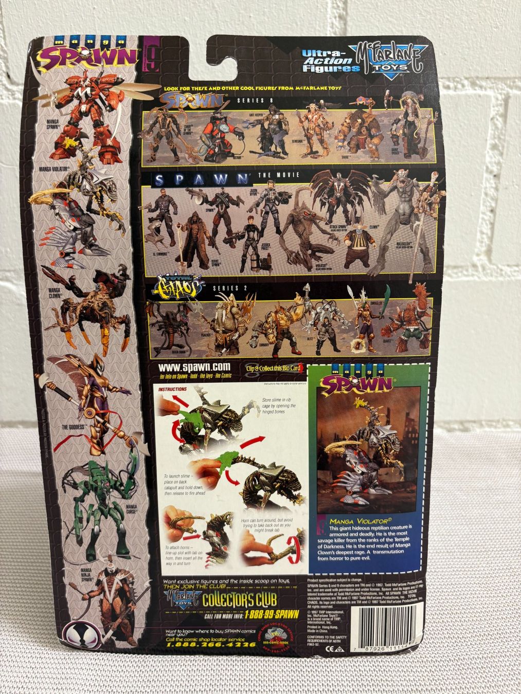 Statuette: NEU Manga Violator Spawn Figur Ultra-Action, 1997 – Nuovo e nell'imballaggio originale da Ottenbach venduto da TimelessEmotions. 3