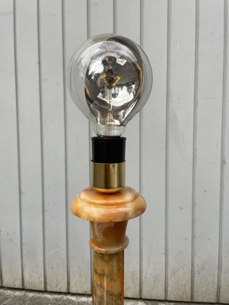 Lampen: Art Deco Alabaster Stehleuchte – Gebraucht aus Bern von fotolog111 4