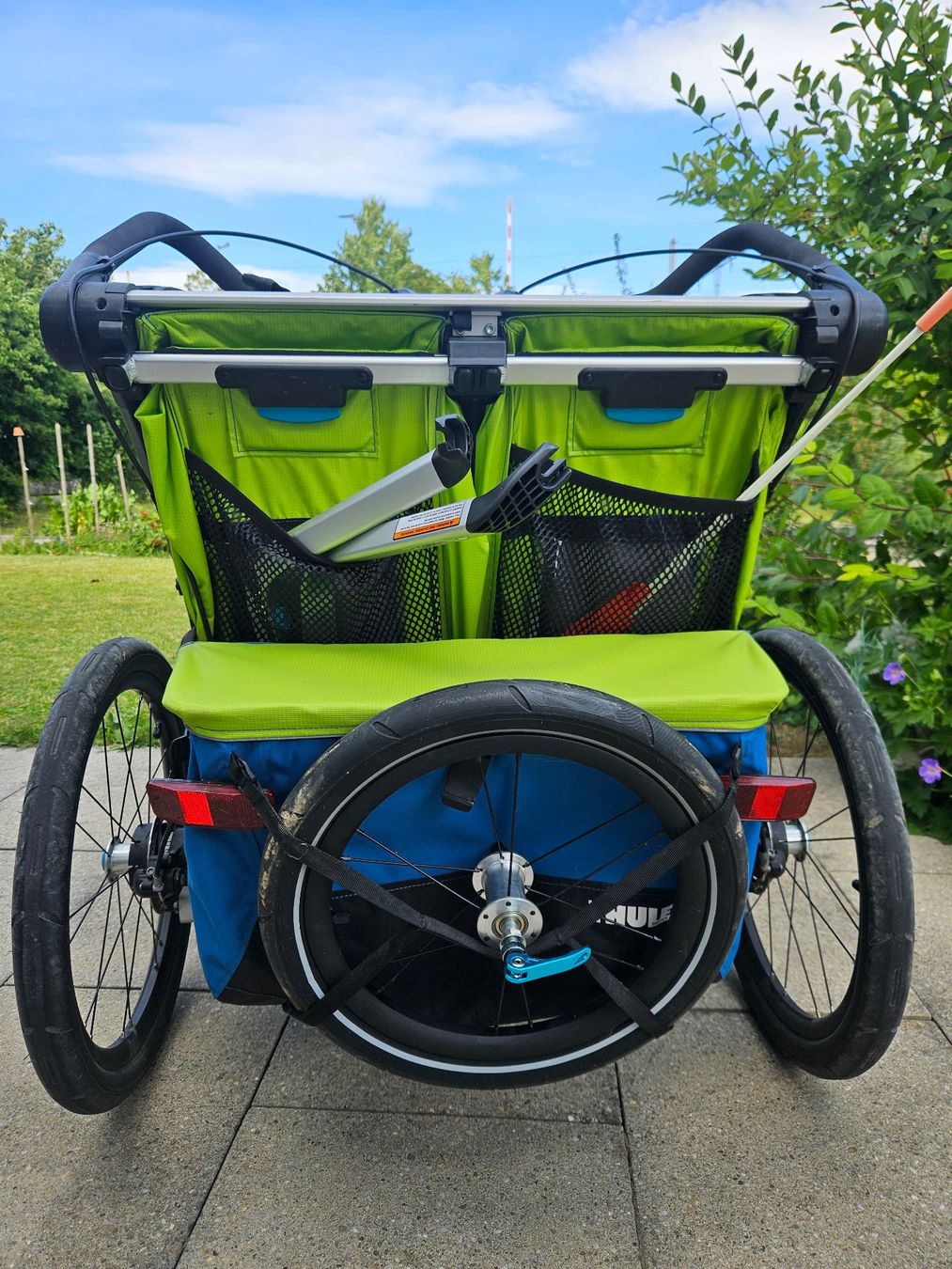 Thule Rimorchi: Thule Chariot Sport2 Double inkl. All-Terrain-Kit – Usato da Hettlingen venduto da diablo5mt 2