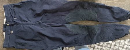 Pikeur Reithose Gr. 38/40  dunkelblau  Kniebesatz