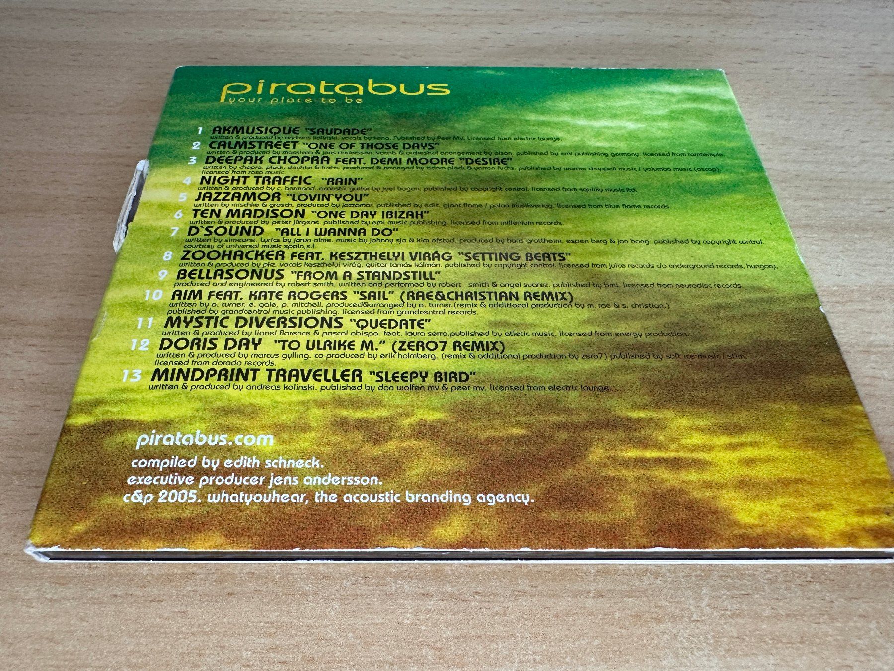CDs: Various – Piratabus - Your Place To Be – Gebraucht aus Rikon im Tösstal von Alpenmutz 1