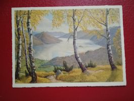 AK Kunst Tessin Lago Maggiore