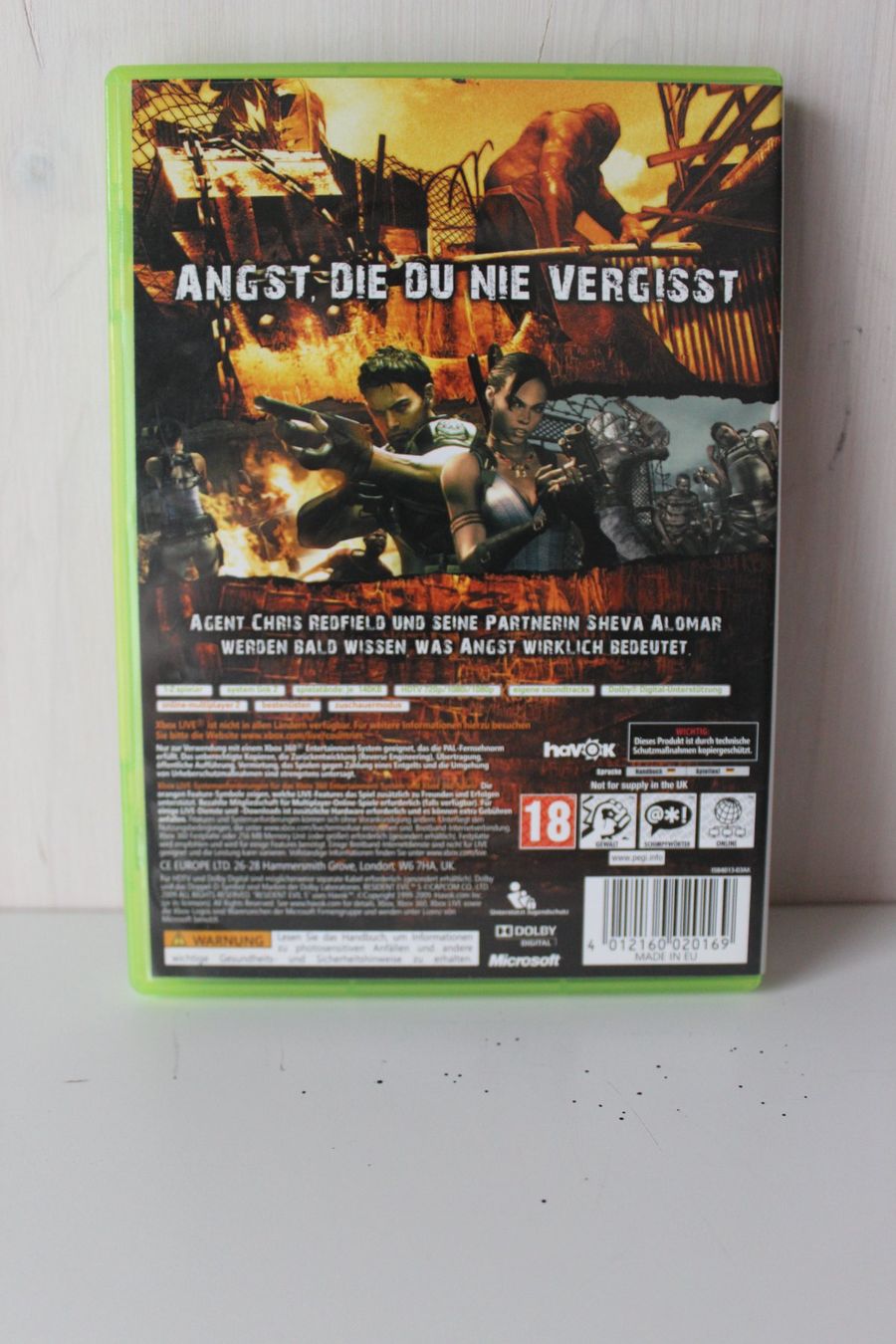 Spiele: Resident Evil 5 Classics - XBOX360 / XBOX 360 – Gebraucht aus Ebertswil von Certo188 1