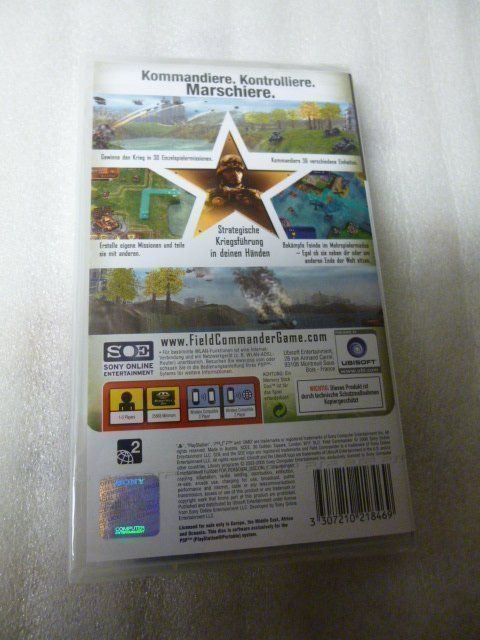 Sony Giochi: Field Commander (PSP) - Rare 100% NEW !! – Nuovo e nell'imballaggio originale da Pambio Noranco venduto da Pol69 2