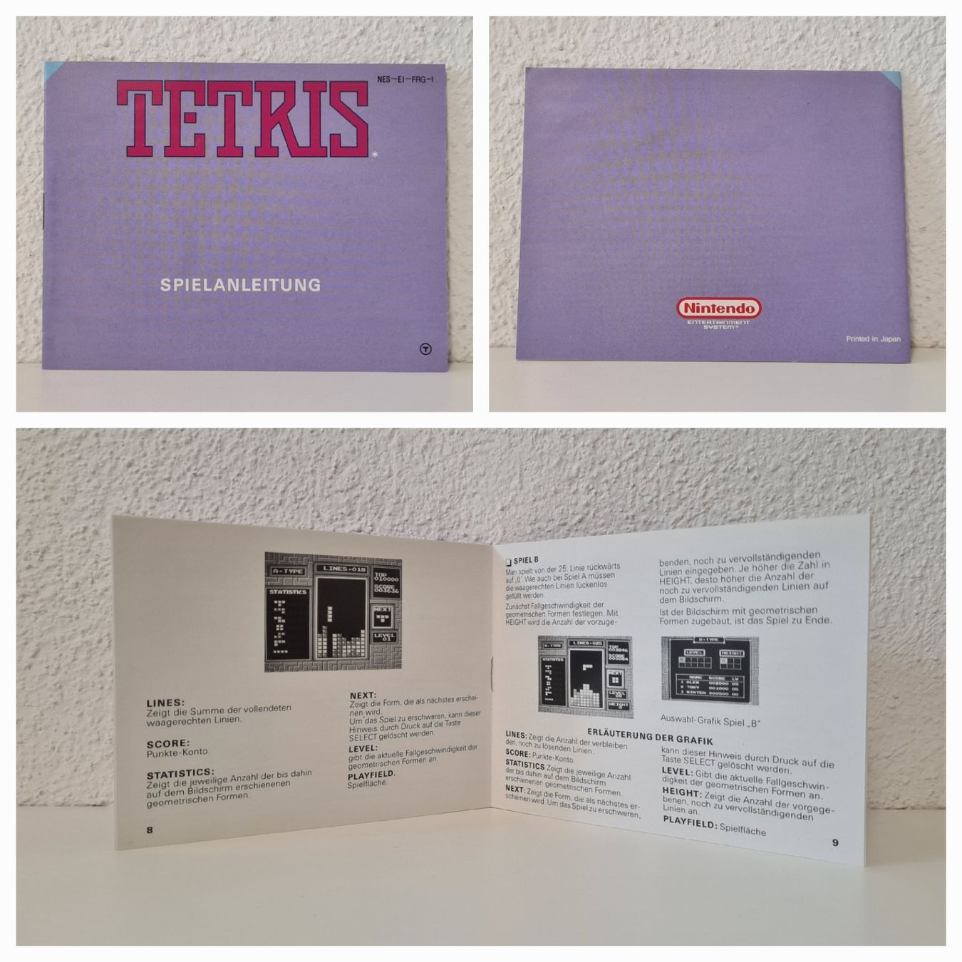 Nintendo Jeux: TETRIS - CIB / Pal B Nintendo NES – D'occasion à Dübendorf par digital_bath 9