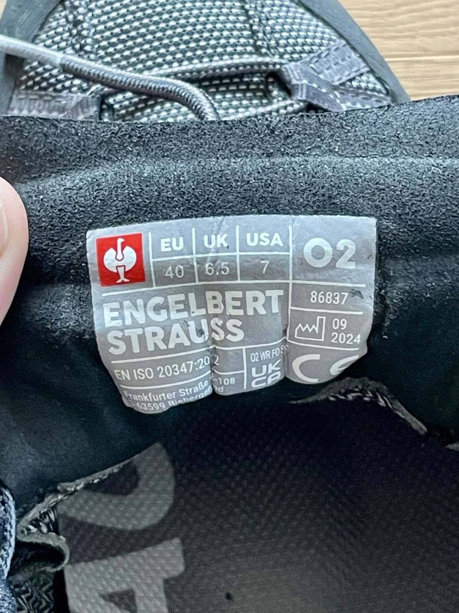 Engelbert Strauss Chaussures hommes: E.S. O2 Berufsschuhe Setebos low – Neuf (Voir description) à Thusis par ANGER-EYE 2