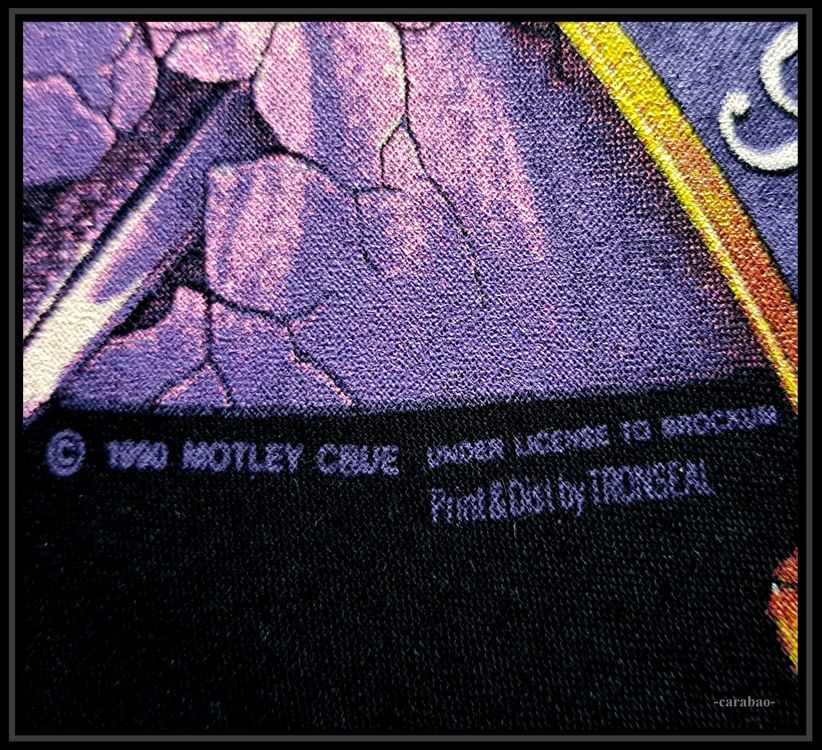 MÖTLEY CRÜE Backpatch #13 Girls Girls Girls - 36x29cm Aufnäher Für Jacken