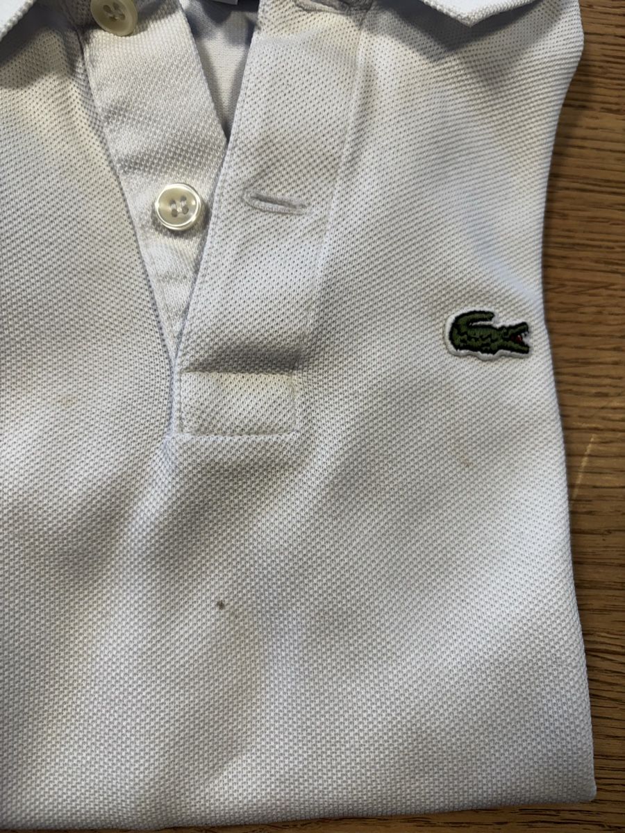 Lacoste Camicie, T-shirt & Polo: Lacoste Poloshirt, Weiss, Gr. 128 – Usato da Teufen AR venduto da Alex2380 3