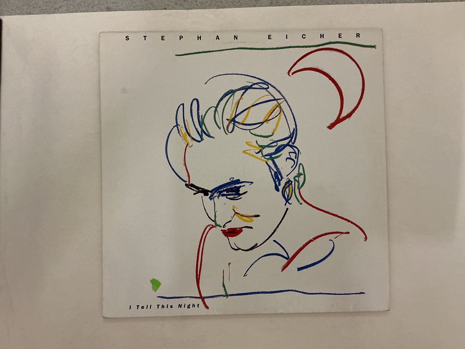 Schallplatten: Stephan Eicher LP - I Tell This Night – Gebraucht aus Winterthur von Tumko_7_Vinyl