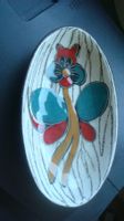Mini Schälchen Keramik mit Lederunterseite 14 x 8 cm