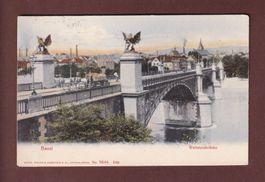 BASEL - Wettsteinbrücke - 1906