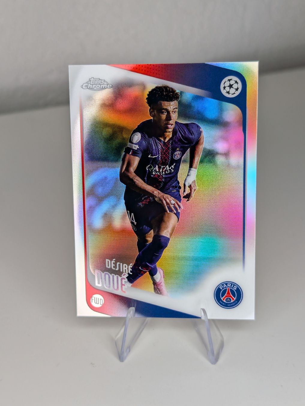 Topps Carte collezionabili: Desire Doue PSG Topps Chrome  – Nuovo (secondo la descrizione) da Hunzenschwil venduto da BRPCards